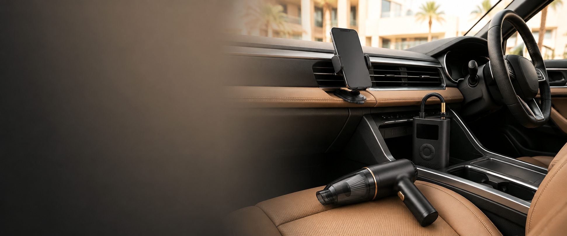 <span style="color:white">Car Accessories</span><br>
<span style="color:white;font-size:18px;font-weight:400;line-height:1.4">
Smarter upgrades for every drive
</span>