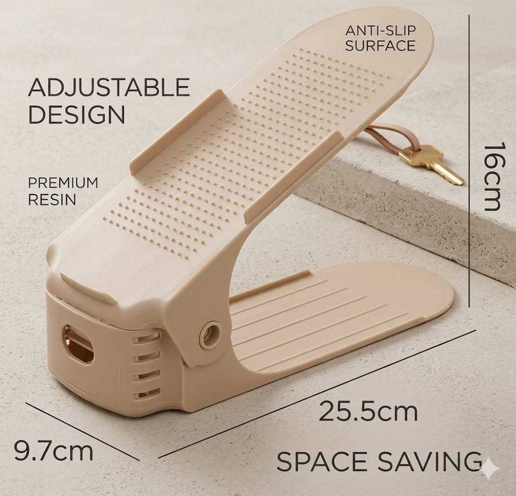 Adjustable Shoe Slot Organizer