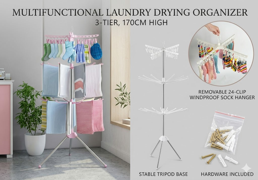 Laundry Drying Organizer