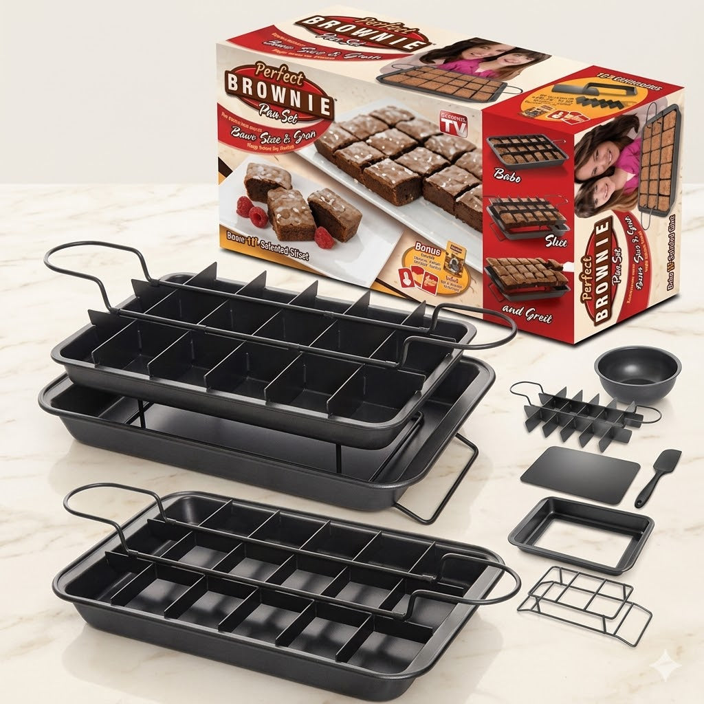 Brownie Non-Stick Pan Set