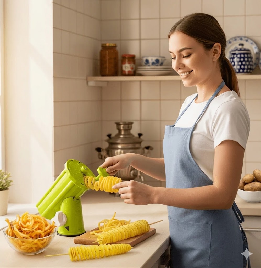 Multifunction Potato Tower Slicer