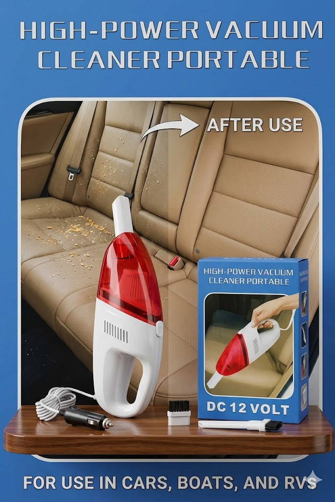 Portable Car Vacuum Cleaner