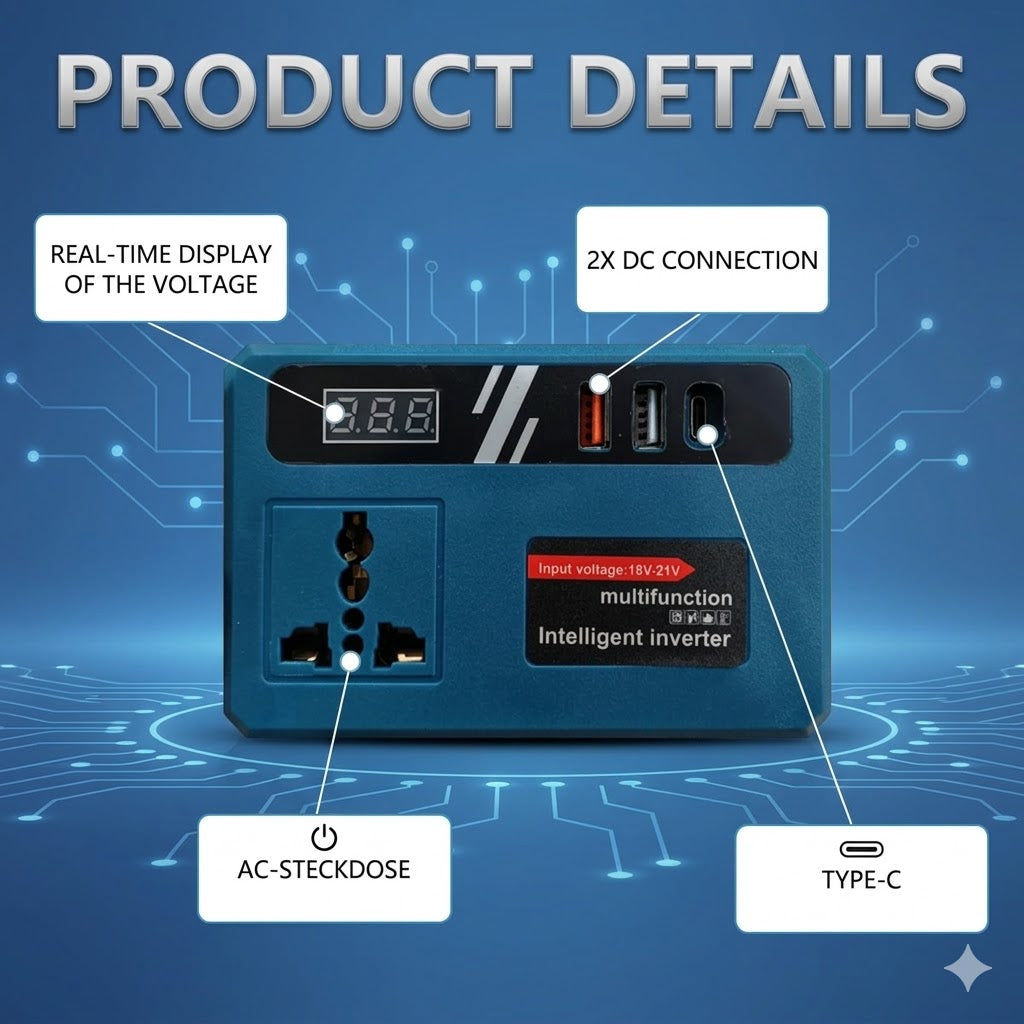 Multifunction Intelligent Power Inverter