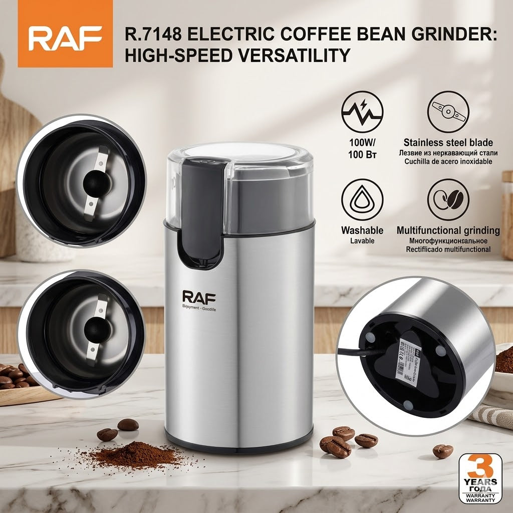 RAF Electric Coffee Bean Grinder