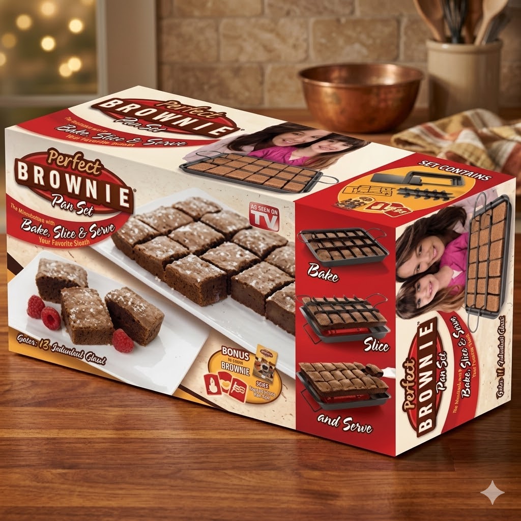 Brownie Non-Stick Pan Set