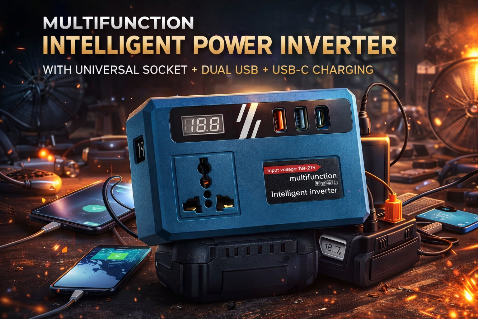 Multifunction Intelligent Power Inverter