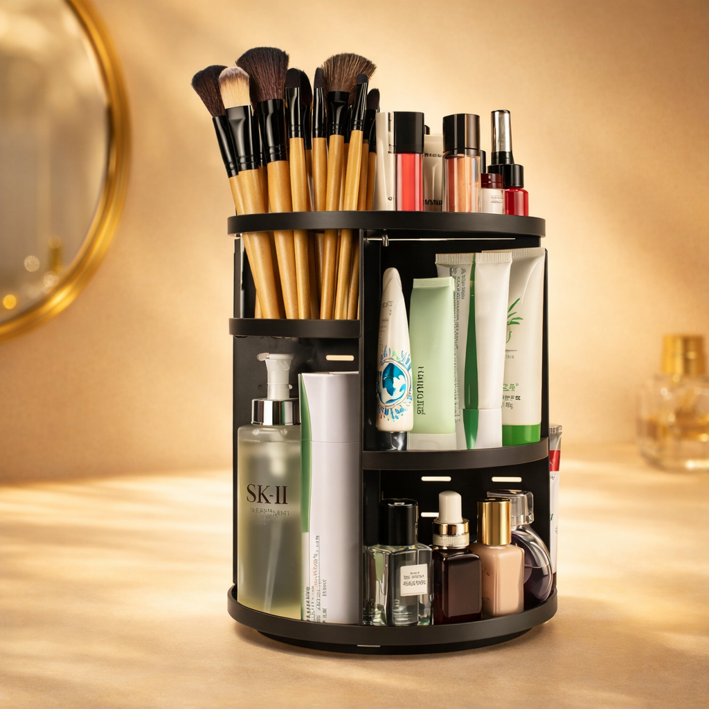 360 Makeup Organizer Box