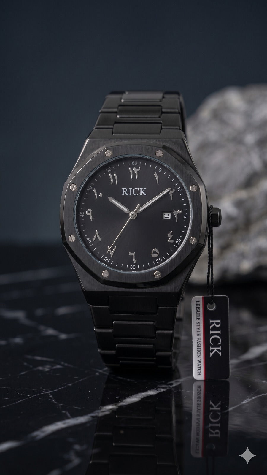 Arabic Watch Silver Colour