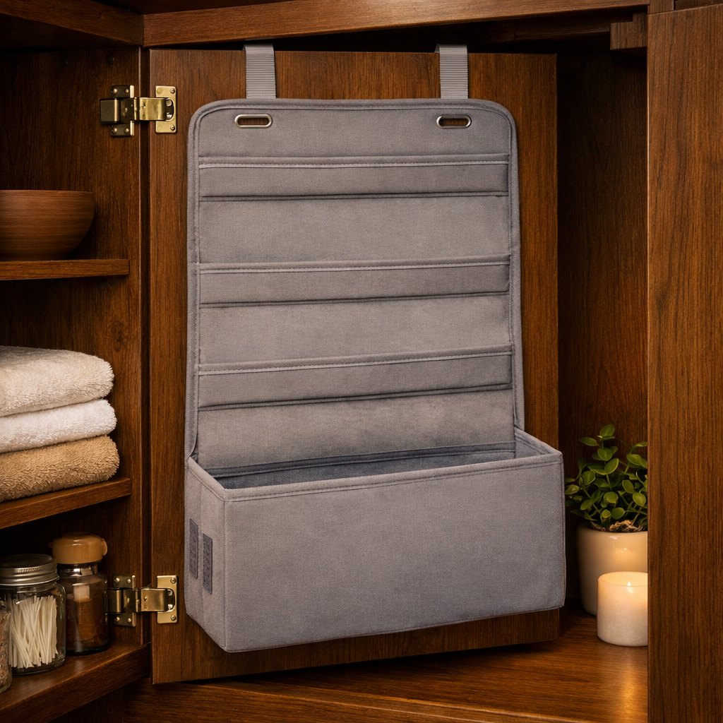 Behind-The-Door Storage Organizer
