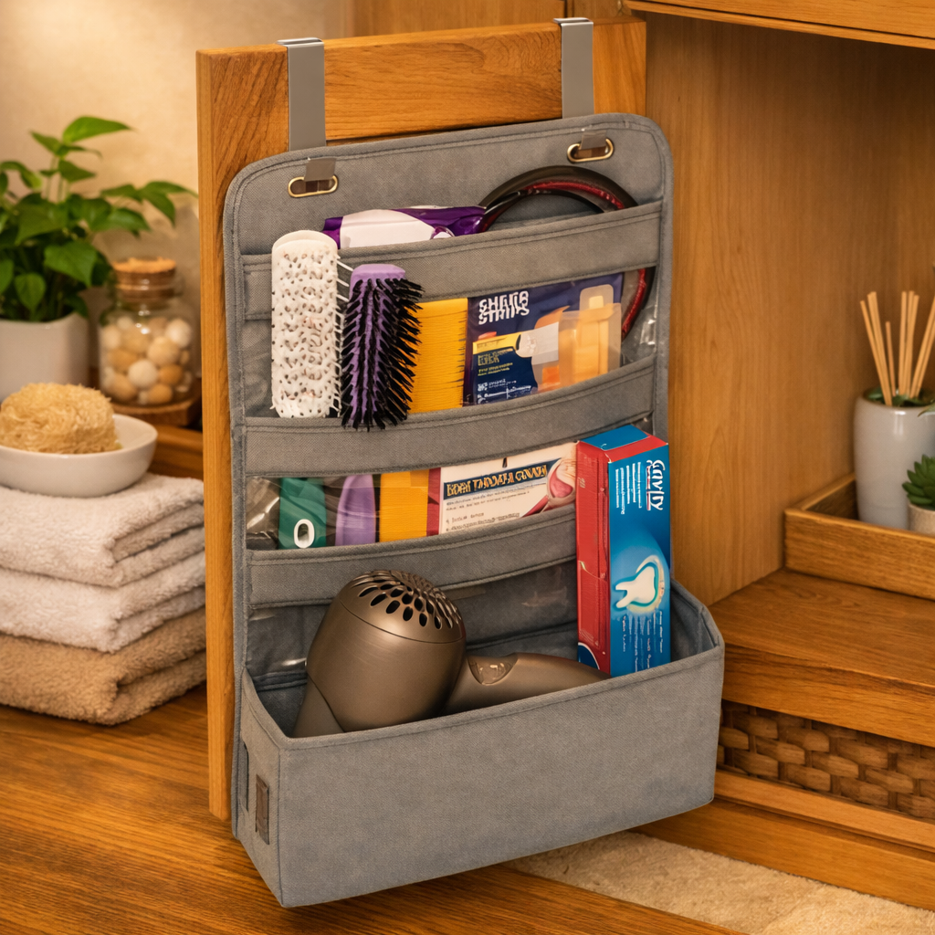 Behind-The-Door Storage Organizer