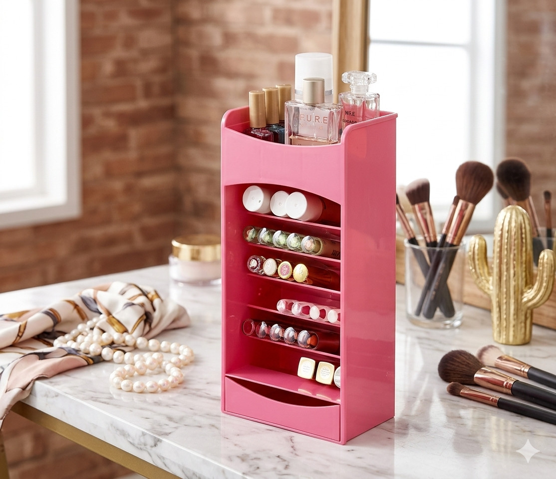 Cosmetic Storage Rack