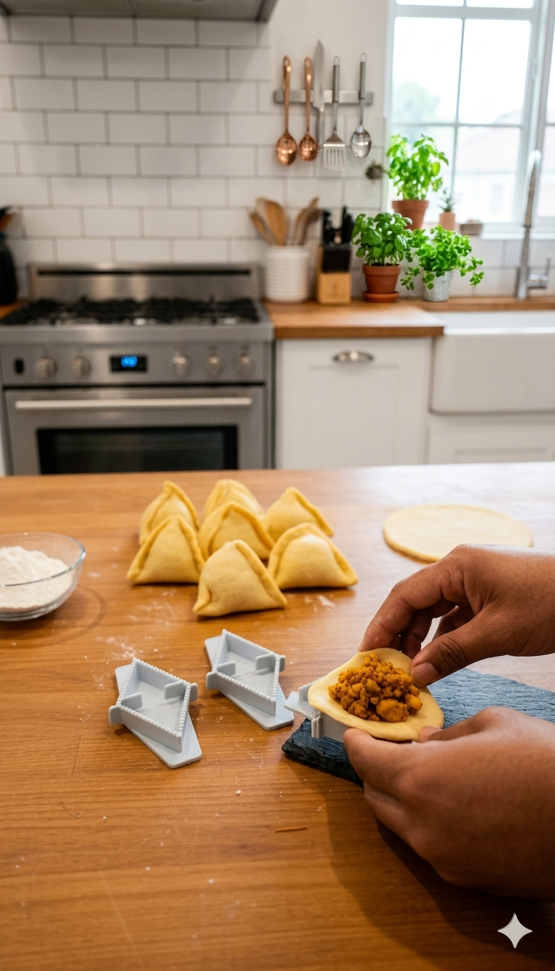 Sambosah Triangle Dough Mold Set