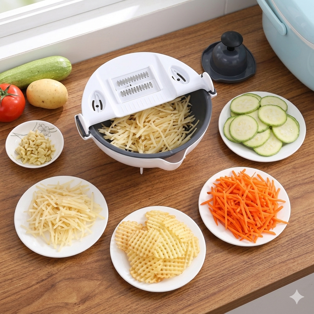 Vegetable Cutter & Strainer