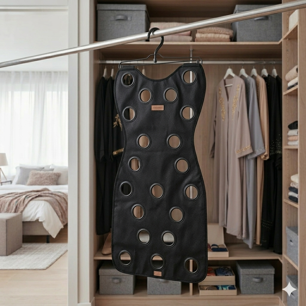 Hanging Scarf Organizer