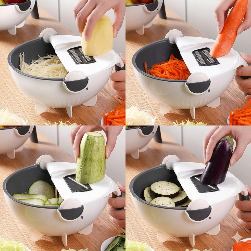Vegetable Cutter & Strainer
