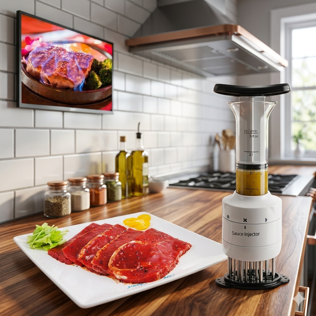 FlavorPress Sauce Injector & Tenderizer