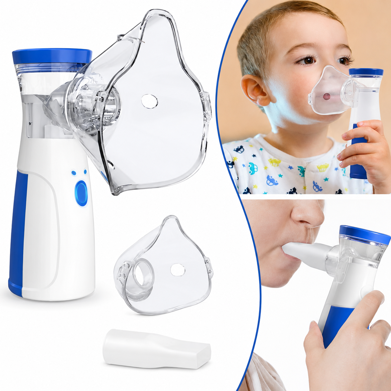 Portable Rechargeable Mesh Nebulizer