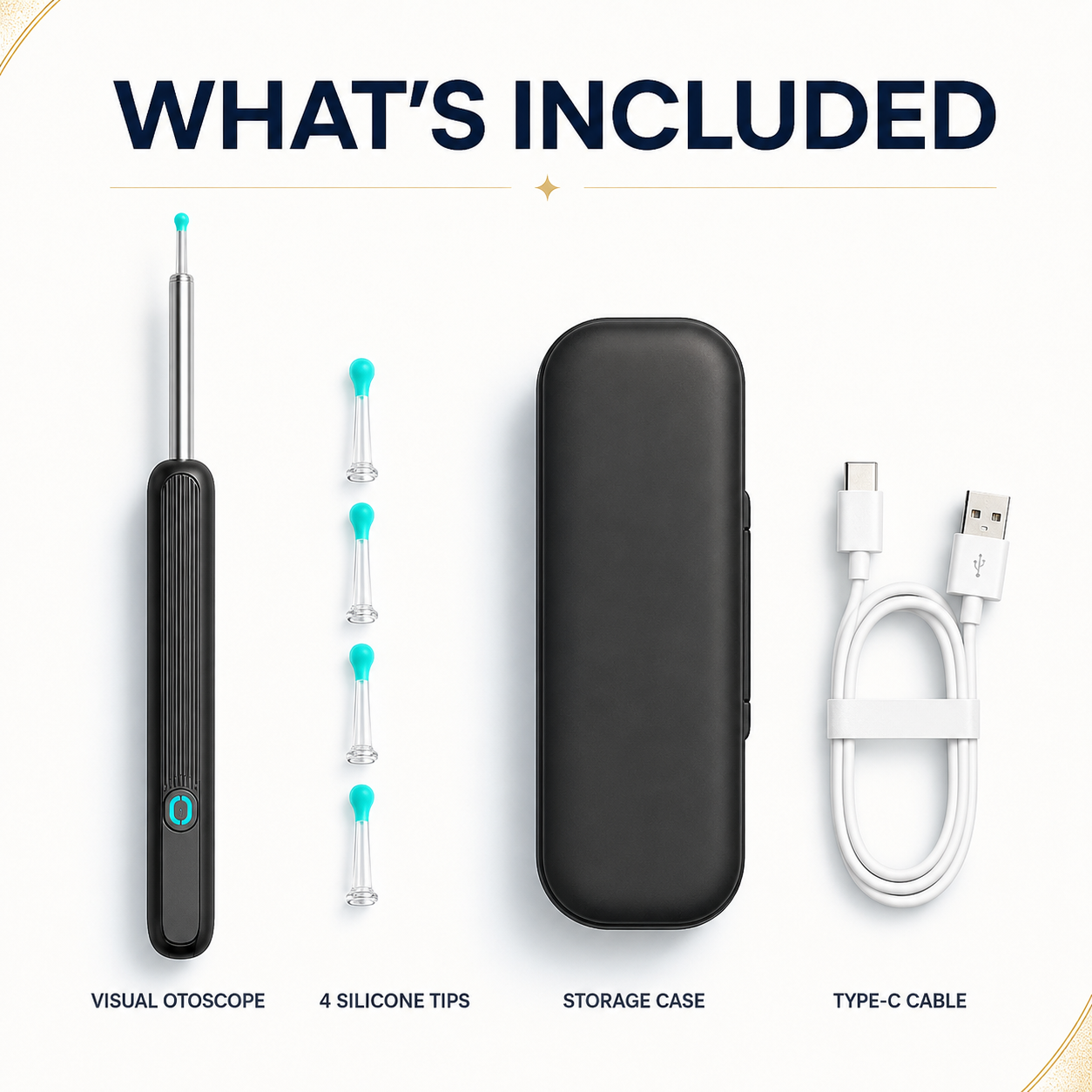 Smart Wi-Fi Ear Cleaner with 1080p HD Camera