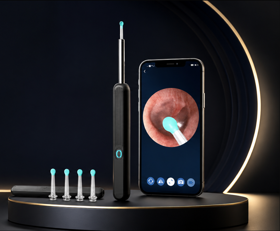 Smart Wi-Fi Ear Cleaner with 1080p HD Camera
