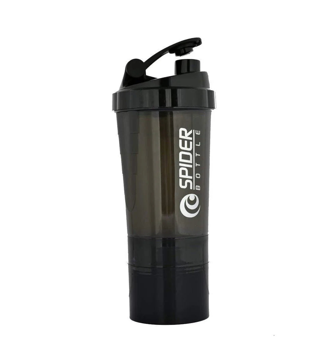 LORDEX Storage Shaker Bottle (Black Edition)
