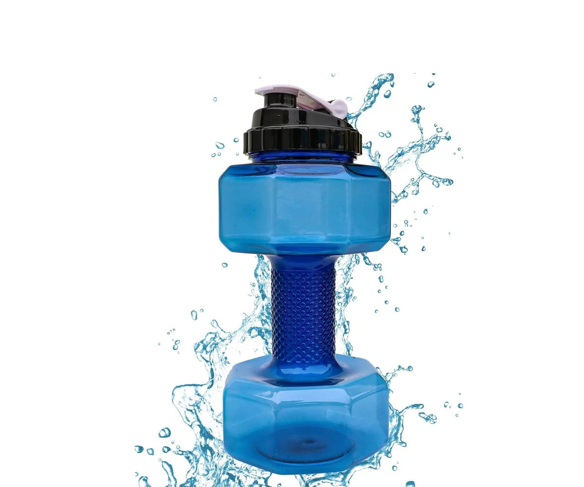 LORDEX - Dumbbell Shape Water Bottle